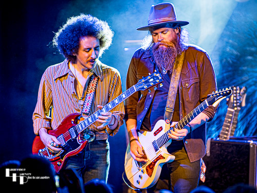 Robert Jon Burrison on lead vocals & guitar, Henry James (Schneekluth) on backing vocals & guitar