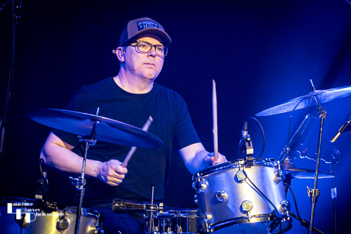 Russ Parker on drums