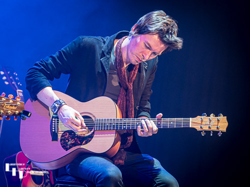 Ryan Robinson on guitar