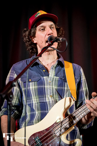 Joseph James on vocals & bass