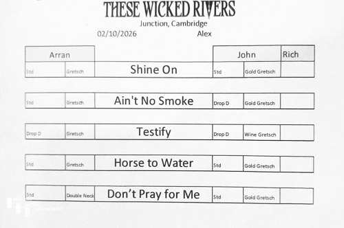 Set list