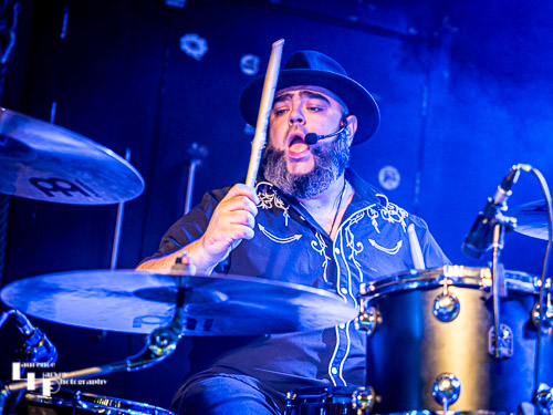 Dan Southall on drums