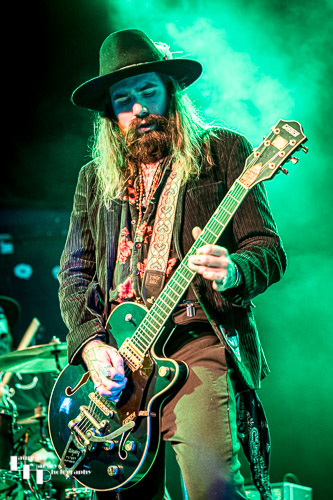Arran Day on guitar