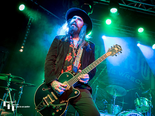Arran Day on guitar