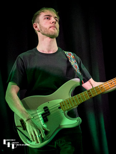 Elliot Clark on bass