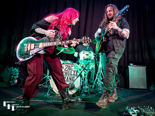 Steph Ashcroft on vocals & guitar, Aiden Pryor on guitar