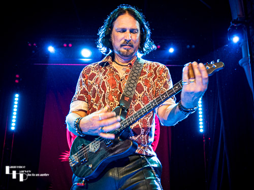 Aaron Bond on guitar & vocals