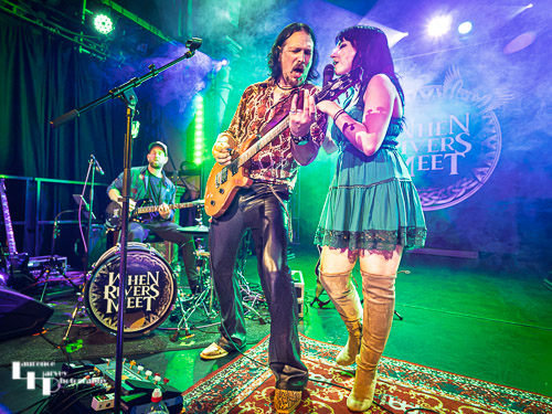 When Rivers Meet on stage at Colchester Arts Centre