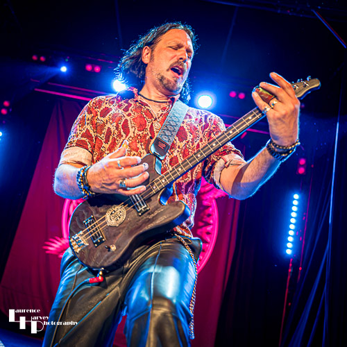 Aaron Bond on guitar & vocals