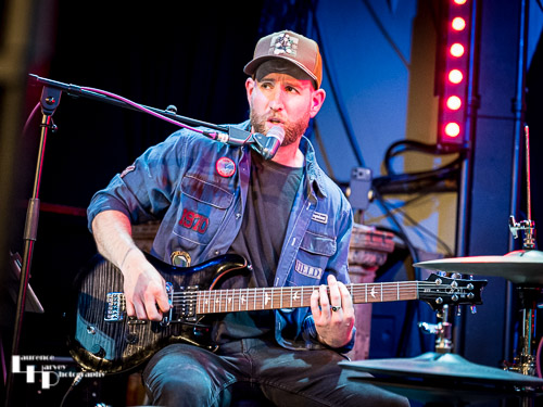 James Fox on percussion & guitar