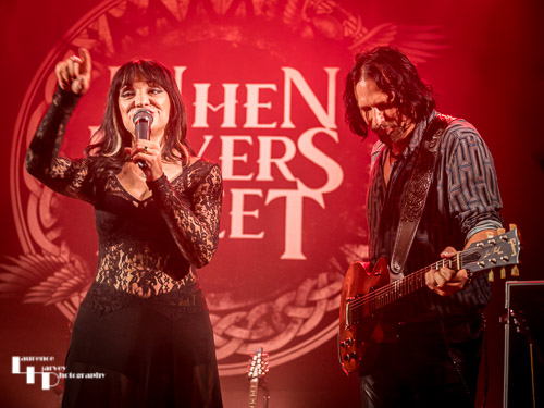 Grace Bond on vocals, Aaron Bond on guitar & vocals