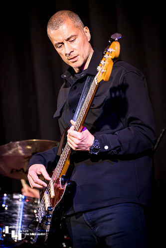 Russell Carr on bass