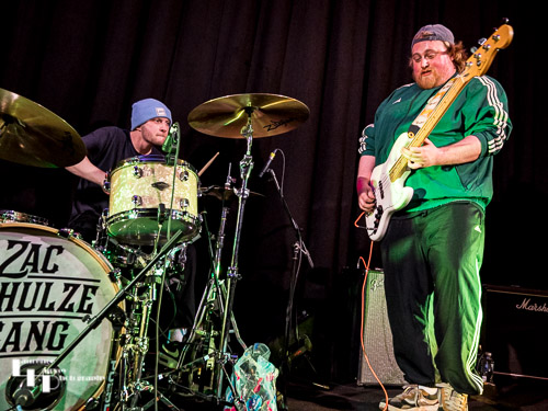 Ben Schulze on drums, Ant Greenwell on bass