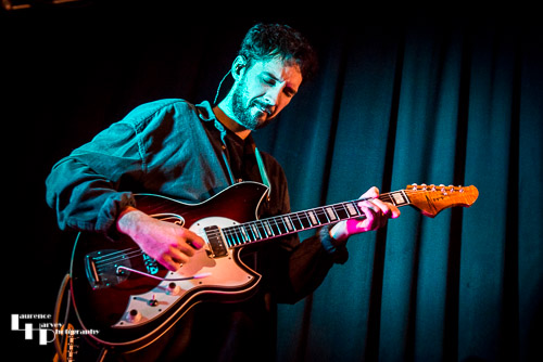 Olly Knight-Smith on guitar