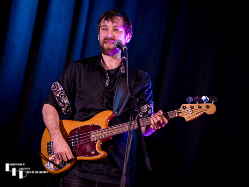 Joshua Rigal on bass