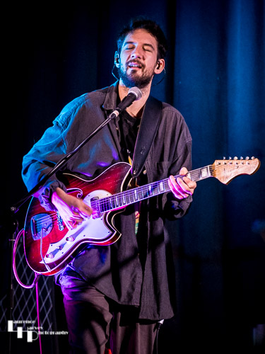 Olly Knight-Smith on guitar