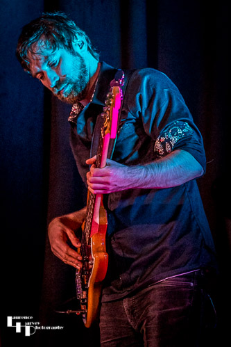 Joshua Rigal on bass