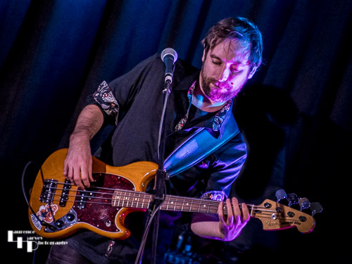 Joshua Rigal on bass