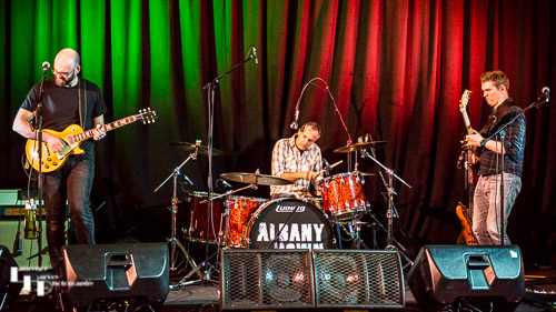 Albany Down on stage at The John Peel Centre