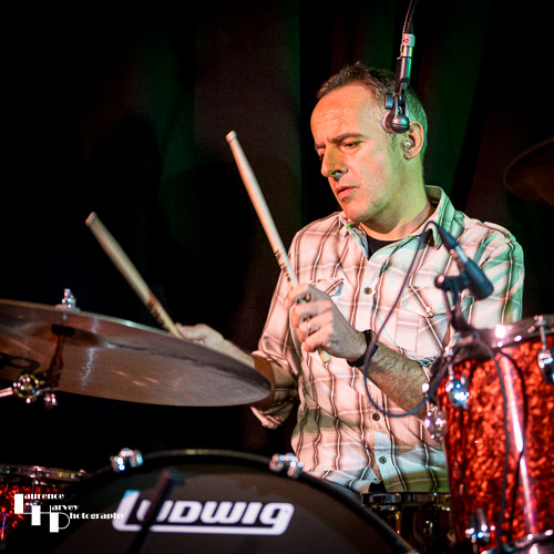 Pete Hancock on drums & backing vocals