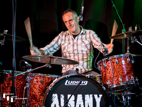 Pete Hancock on drums & backing vocals