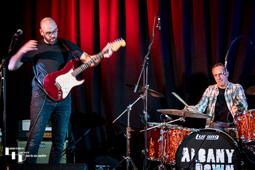 Paul Turley on guitar, Pete Hancock on drums