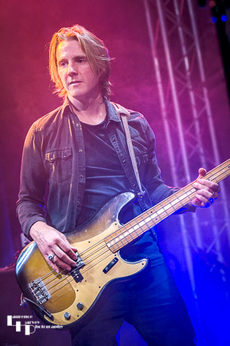 Jono Martin on bass