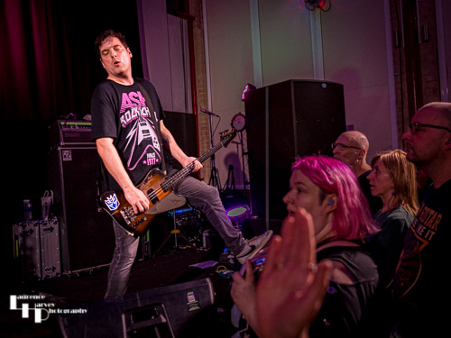 Mark Hamilton on bass