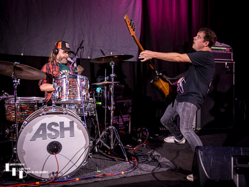 Mark Hamilton on bass, Rick McMurray on drums