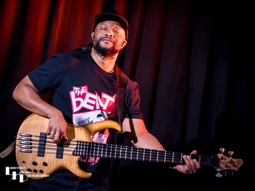 James Crosdale on bass