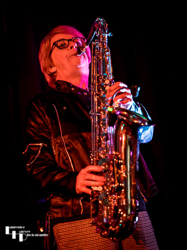 Annie Emming on sax