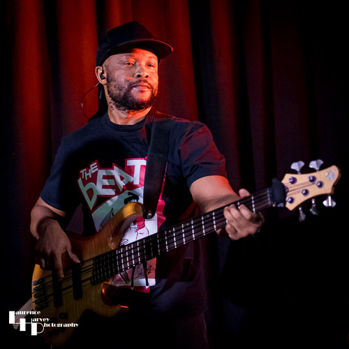 James Crosdale on bass