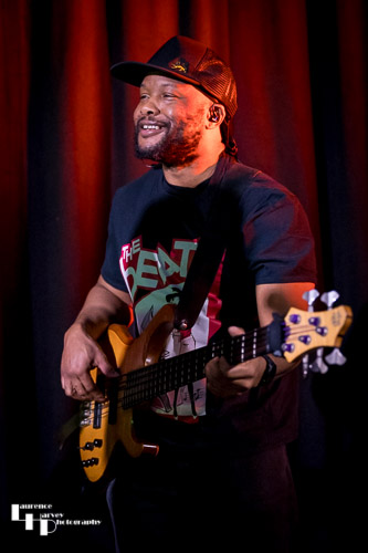 James Crosdale on bass