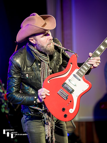 Robin Davey on guitar