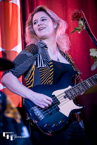 Charlie Rachael Kay on bass