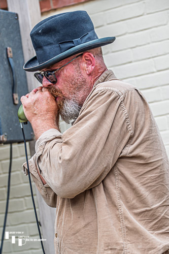 Matt Beckwith on harp