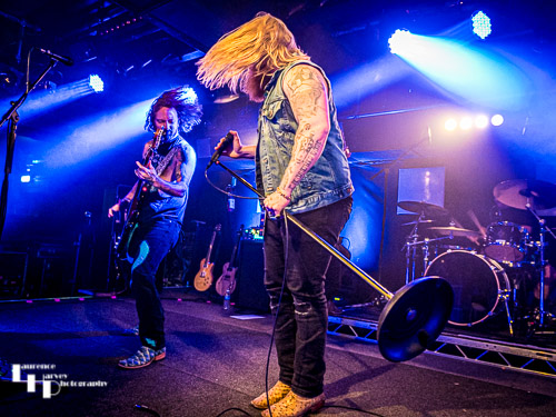 Matt James on vocals & Matt Curtis on bass