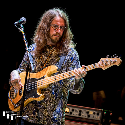 Luke Weston on bass & vocals