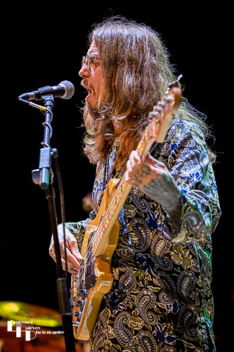 Luke Weston on bass & vocals