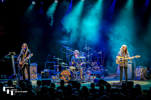 Blue Nation on stage at The Apex