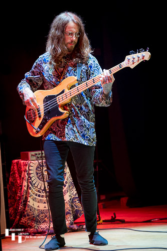 Luke Weston on bass & vocals