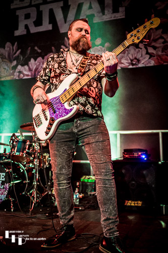 Billy Dedman on bass