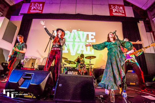 Brave Rival on stage at The John Peel Centre
