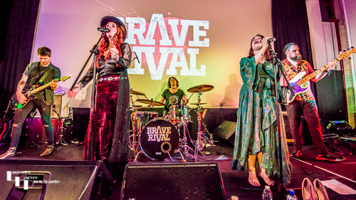 Brave Rival on stage at The John Peel Centre
