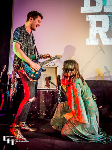 Chloe Josephine on vocals & Ed Clarke on guitar