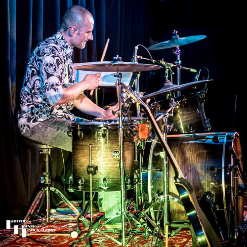 Mitch Weaving on drums