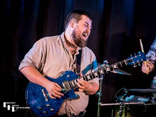 Alex Voysey on guitar