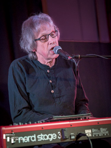 Paul Long on keyboards and vocals