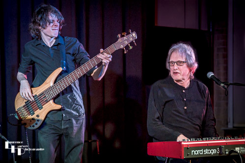 Paul Long on keyboards and vocals, Adam Pyke on bass