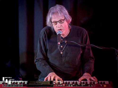 Paul Long on keyboards and vocals